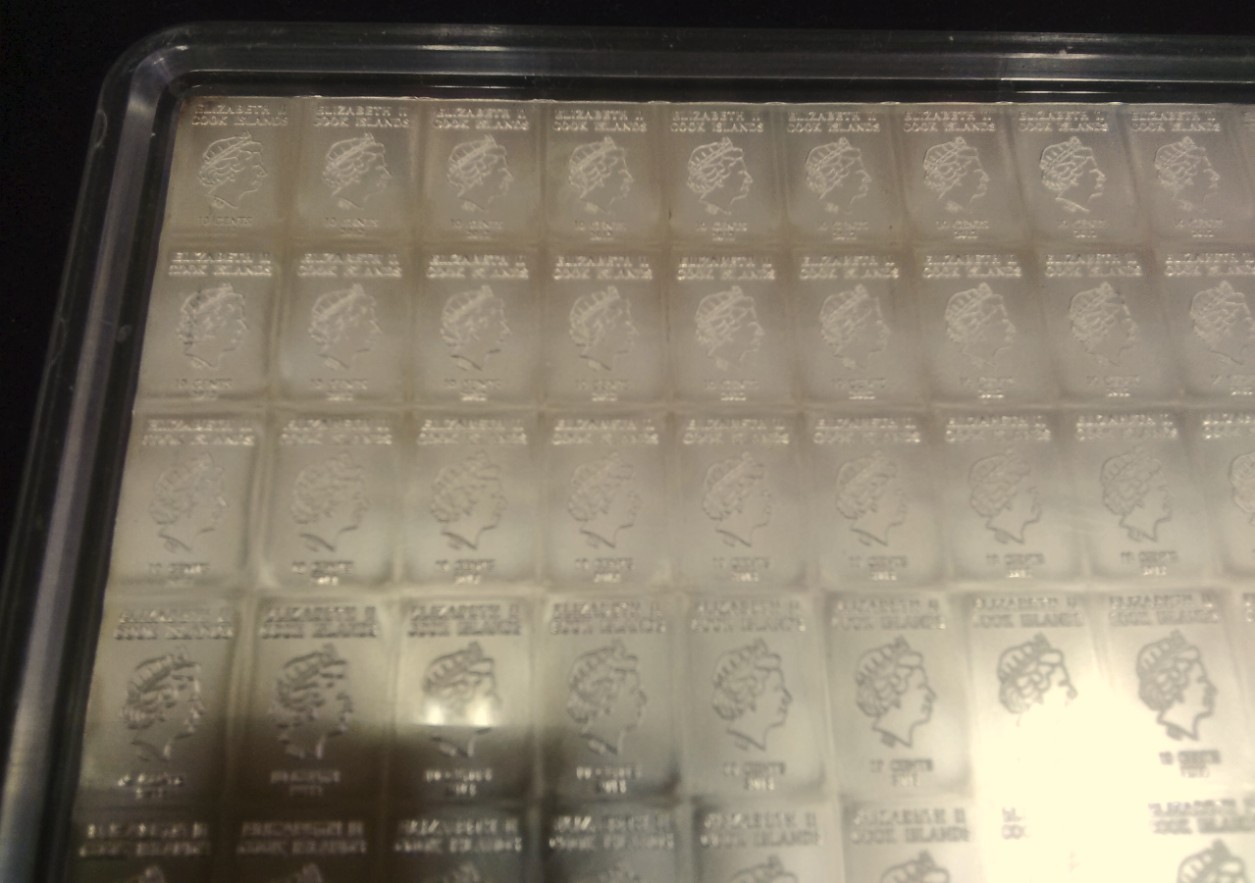 Silver čokoláda 100 g - 100x 1 gram Cook Island