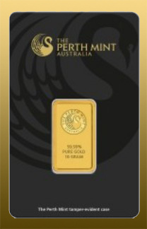 Tehlička  10 g Perth Mint 999,9/1000