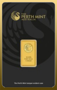 Tehlička 5 g Perth Mint 999,9/1000 Au