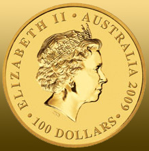 Australian Kangaroo 1 Oz 999,9/1000 Au - ročník 2011 - od výroby v ochrannej plastovej bublinke