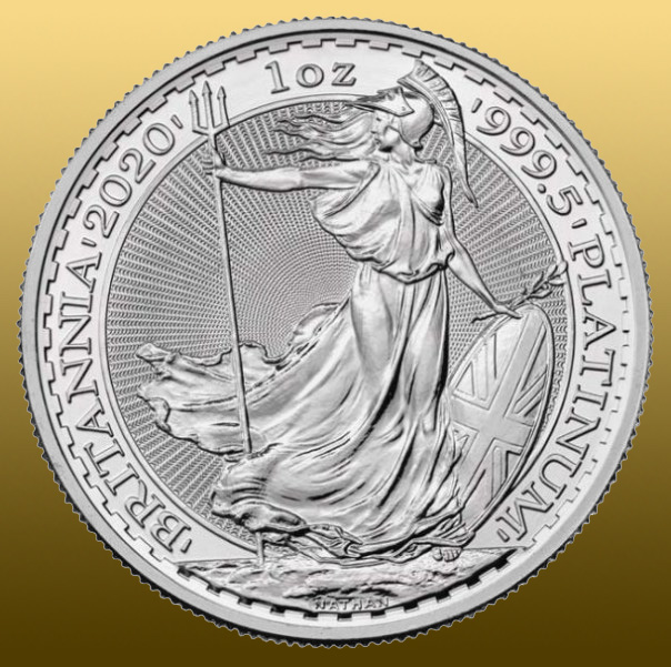 Platinová minca 1 Oz Britannia 999,5/1000 Pt - King Charles III