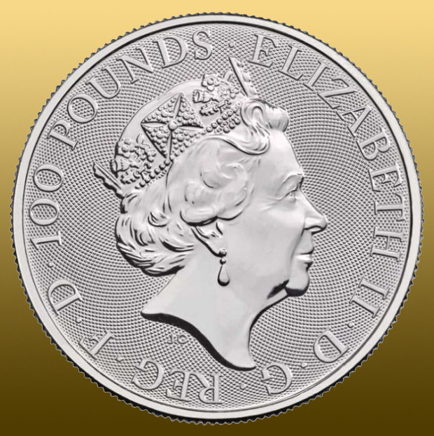 Platinová minca 1/10 Oz Britannia 999,5/1000 Pt