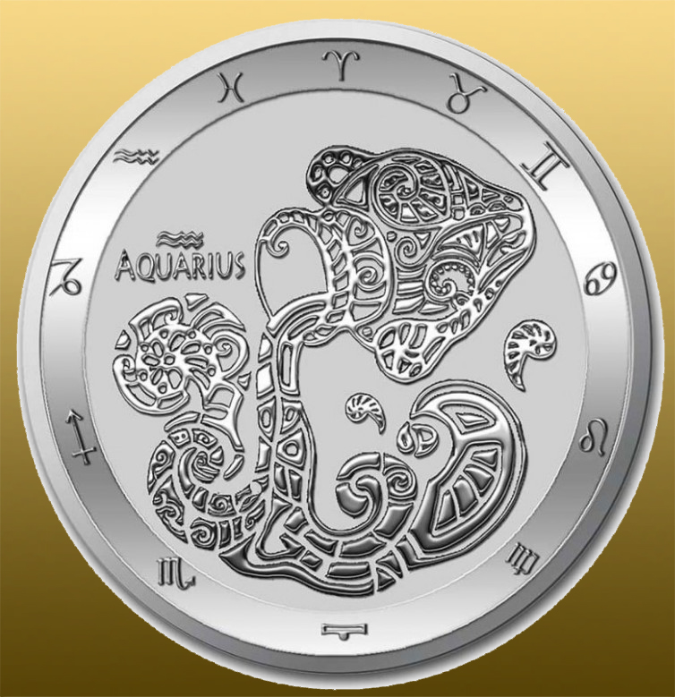 !!! Kopletná sada - 12 mincí: Silver 1 Oz - zverokruh 999/1000 Ag - zvýhodnenie 1,- EUR na každej minci
