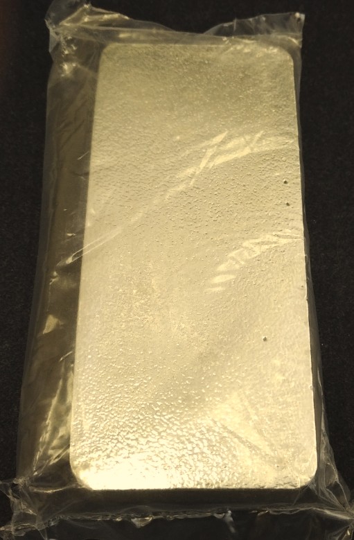 Silver bar 1 kg 999/1000 Ag Vlcambi Suisse