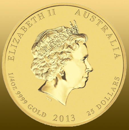 Gold Lunar 2013 - Had 1 Oz II. lunárna séria 999,9/1000 Au