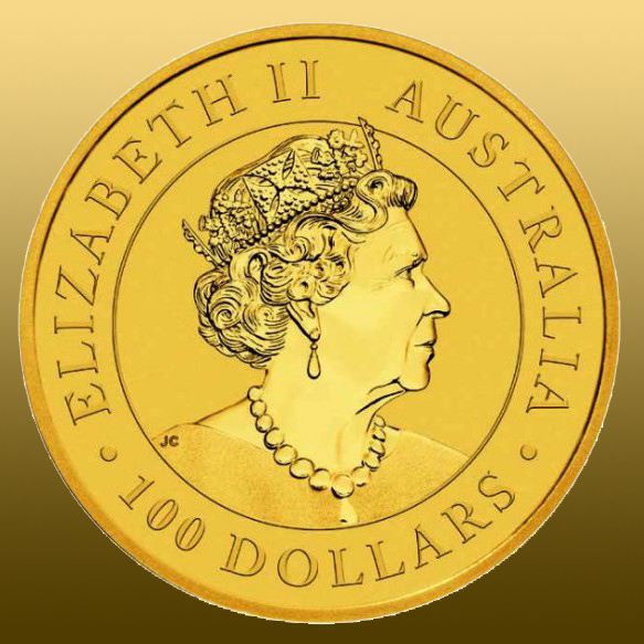 Australian Kangaroo 1 Oz 999,9/1000 Au - staršie ročníky, 100% stav - od výroby v ochrannej plastovej bublinke
