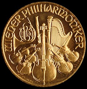 Wiener Philharmoniker 1/4 Oz 999,9/1000 Au 500 Schilling (vyrazené pred rokom 2000)
