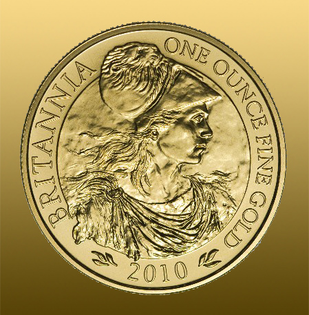 Britannia 1/2 Oz - ročník 2010