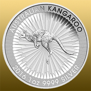 Silver Austrália Kanguruh 1 Oz 999,9/1000 Ag - aktuálny ročník - cena pre 25 a viac kusov