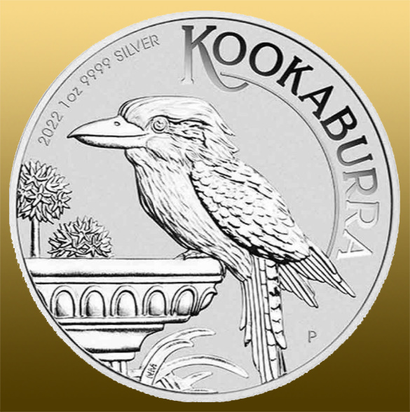 Silver Kookaburra 1 Oz ročník 2022 999,9/1000 Ag