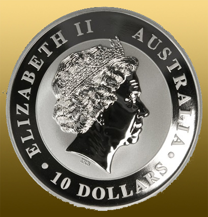 Silver Kookaburra 1 kg - ročník 2013, 100% stav - bez možnosti odpočtu DPH