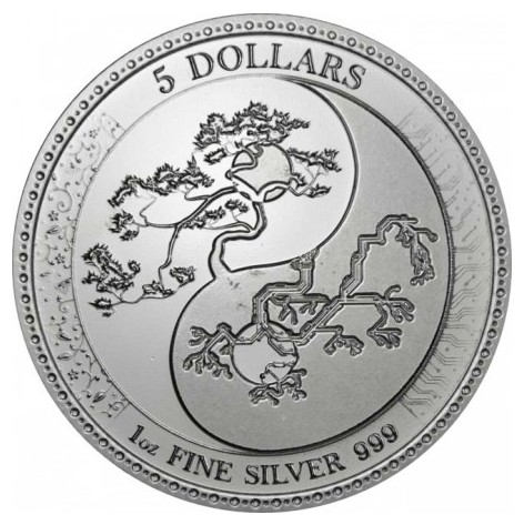 Silver 1 Oz Tokelau 2018 - Equilibrum