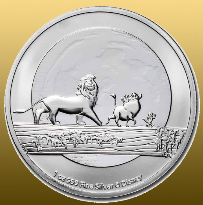 Silver Hakuna Matata 1 Oz, 999/1000 Ag