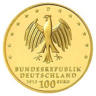 100 EURO -  Nemecké pamätné mince rôznych motívov
